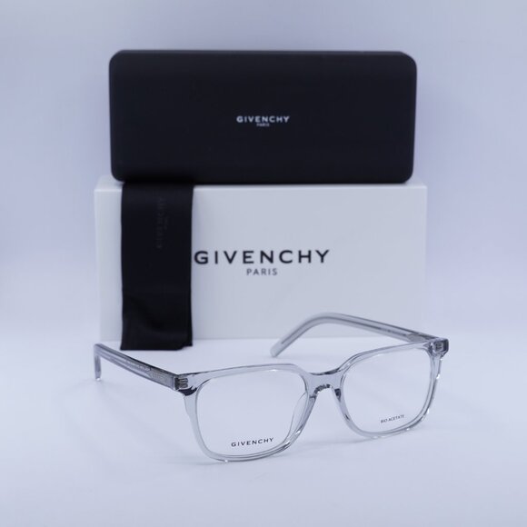 🕶️ New Givenchy GV50020I 020 Eyeglasses - Transparent Grey Frame - Picture 10 of 10